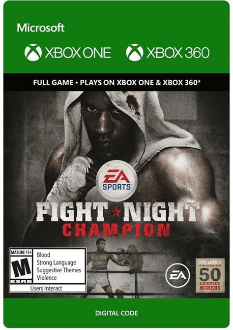 Compra Fight Night Champion Xbox 360xbox One G3p 00133 Cyberpuertamx