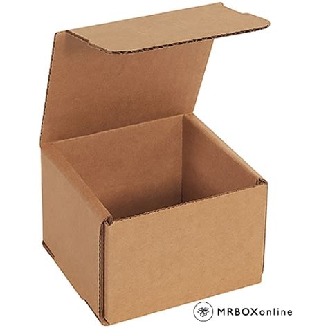 4x4x3 Kraft Die Cut Mailer Boxes Mrboxonline