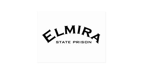 Elmira State Prison Logo Postcard Zazzle