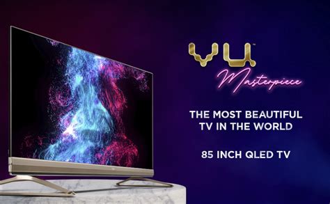 Vu 215cm 85 Inches The Masterpiece 4k Ultra Hd Android Qled Tv 85qpx