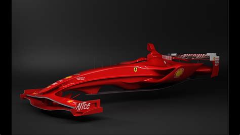 F1 Ferrari Concept By Csaba Kiss