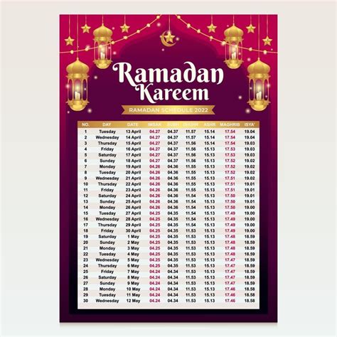 Islamic Fasting Month Calendar 2022 In 2022 Calendar Islam Ramadan