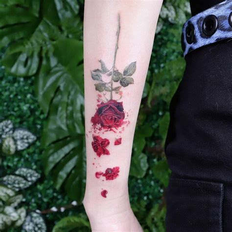 101 Best Red Rose Tattoo Ideas You Have To See To Believe Outsons