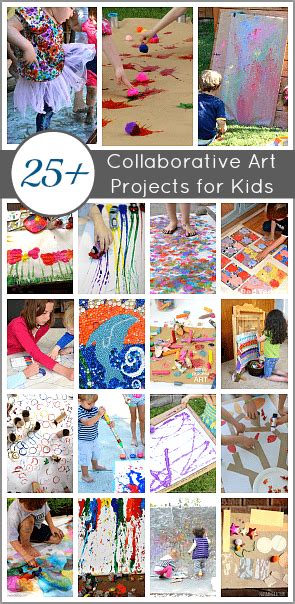 25 Collaborative Art Projects For Kids Buggy And Buddy