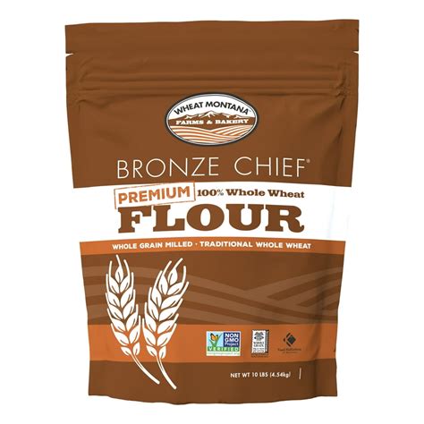Wheat Montana Bronze Chief Whole Wheat Flour 10 Lb