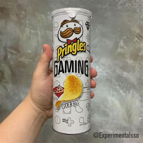 🇧🇷pringles Gaming Sabor Pizza E Sabor Chicken Wings 😁 Brasil 2020