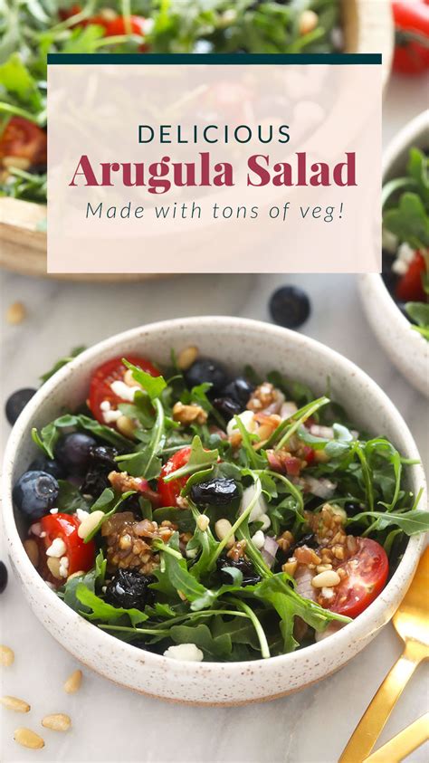 Arugula Salad Gluten Free Fit Foodie Finds