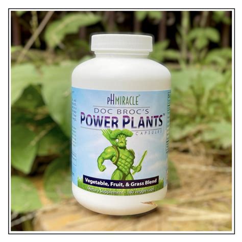 Ph Miracle Doc Brocs Power Plants Capsules Ph Miracle Products