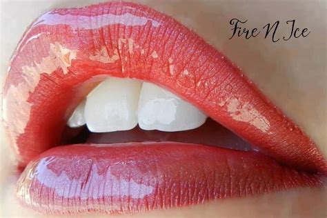Shown With Glossy Gloss Fire N Ice Cool Frost Lipsense Frost