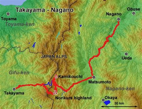 Alternatively, use our animated weather map of japan where you can toggle all these and more layers. Japan Cycling Navigator:Length of Japan