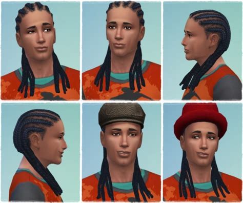Birksches Sims Blog Twistn Braids Hair Retextured Sims 4 Hairs