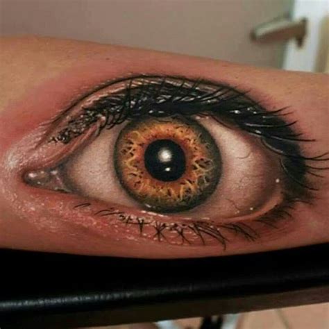 Eye Tattoo Weirdly Realistic Ink Realistic Eye Tattoo Eyeball