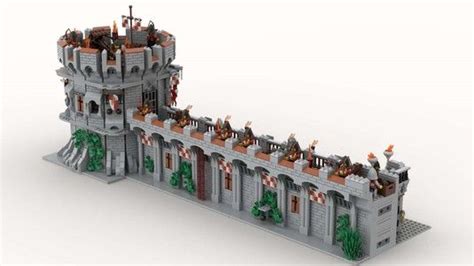 Castle Wall In 2021 Castle Wall Lego Castle Castle