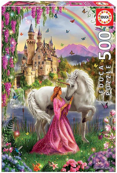 Educa Borras 500 Fairy And Unicorn Playone