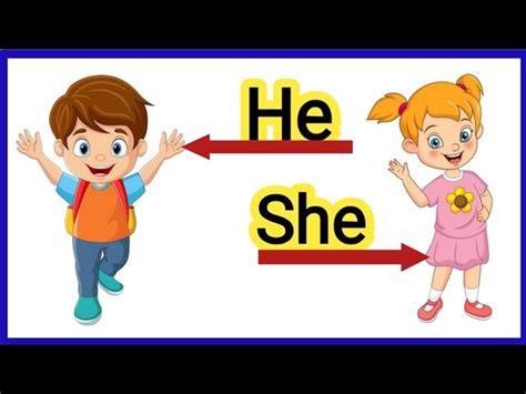 He And She Is Clip Art