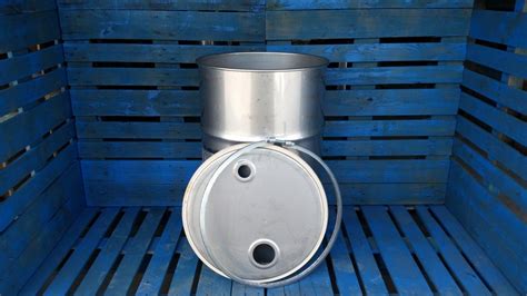 55 Gallon Stainless Steel Open Top Drums Back In Stock Only 339 Used