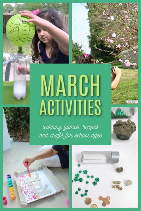 March Activities For Kids After School