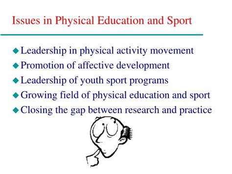 Ppt Chapter Issues And Challenges In Physical Education And Sport