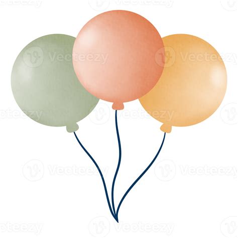 colorful balloons party 34800920 png