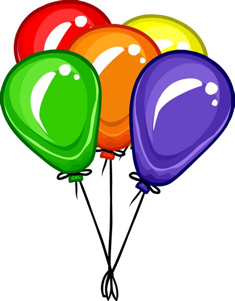 Bunch Of Balloons Balloon Illustration Clip Art Rainbow Cartoon
