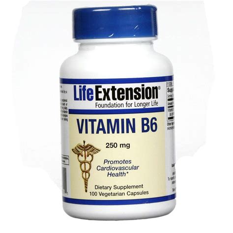 Looking to keep your b6 levels high so your body is operating at its very best? Buy Life Extension Vitamin B6 - 100 Caps Australia