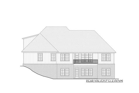 New American House Plan With Volume Ceilings Throughout 51806hz