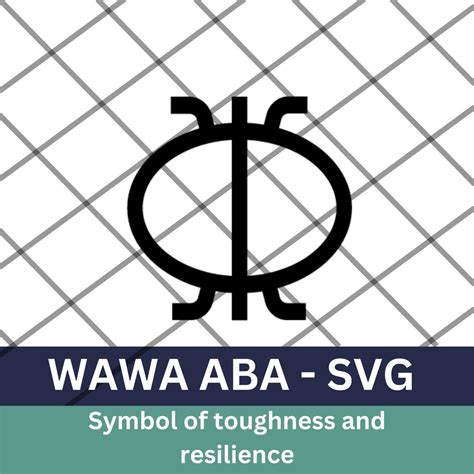 African Adinkra Symbol Wawa Aba Svg Image Etsy