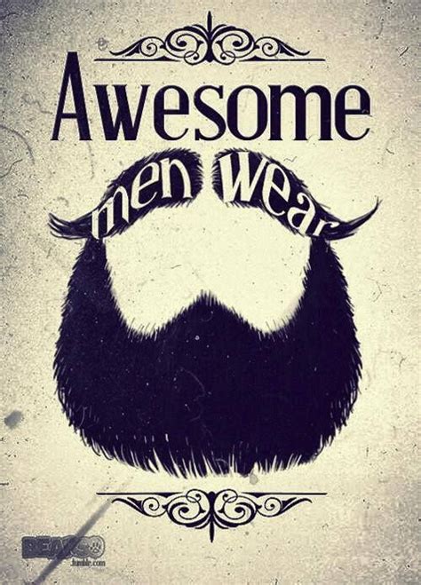 Awesome Men Wear Beards Bearded Man Men Beard Beards Graphic Art
