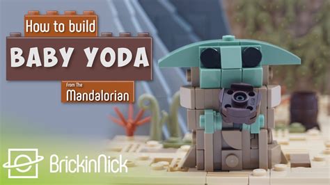 How To Build Lego Baby Yoda Star Wars Moc Tutorial Youtube