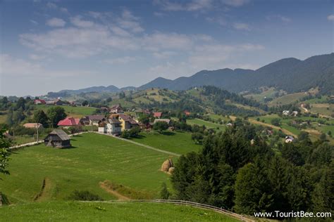 Magura Brasov Romania Beautiful Hills At The Base Of Piatra