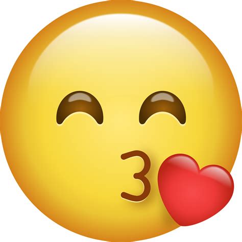 Free Photo Message Yellow Heart Beak Kiss Emoji Kissing Max Pixel