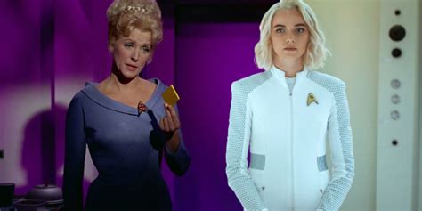 Read Star Trek Strange New Worlds Star Explains Nurse Chapel Costume