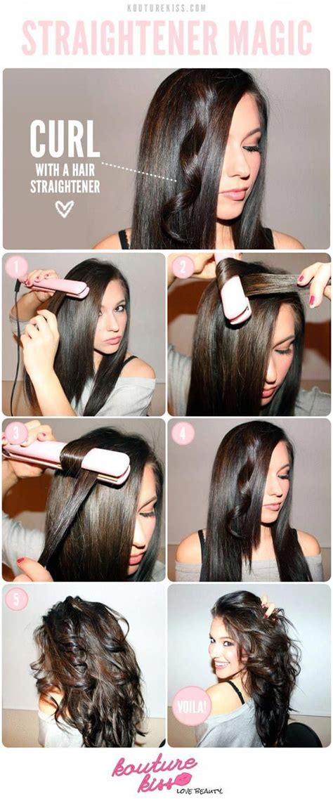 15 Its Really Easy To Curl Hair Using A Flat Iron—no Need To Buy More