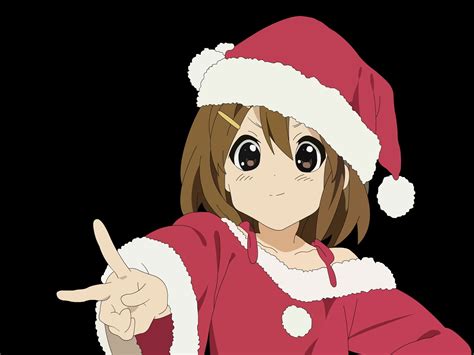 1280x768 Resolution K On Yui Wearing Santa Hat Digital Wallpaper Hd