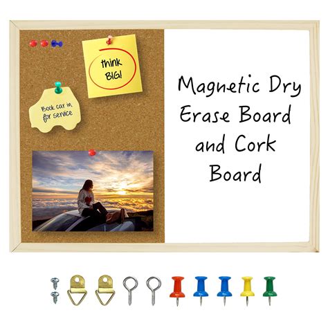Buy Owlkeladry Erase Cork Board 165x126 Notice Pin Board Memo