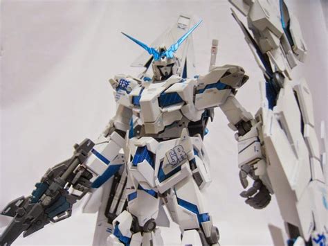 Custom Build Mg 1100 Unicorn Gundam White Phoenix