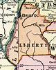 Map of Liberty County, Florida, 1902