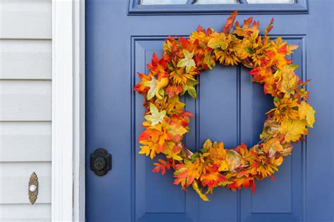 Front Door Decorations Celebrate Fall With Your Front