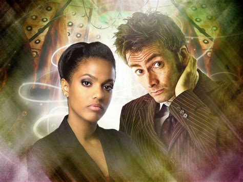 10th Doctor And Martha Header Doctor Who Fan Art 4462307 Fanpop