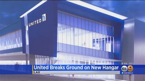 United Breaks Ground On New Hangar Youtube