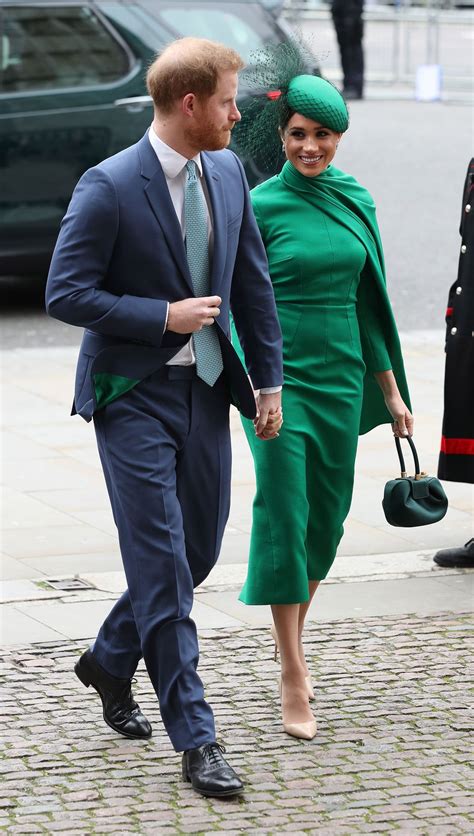 Meghan Markle Wears Green Dress For Final Royal Event Commonwealth Day