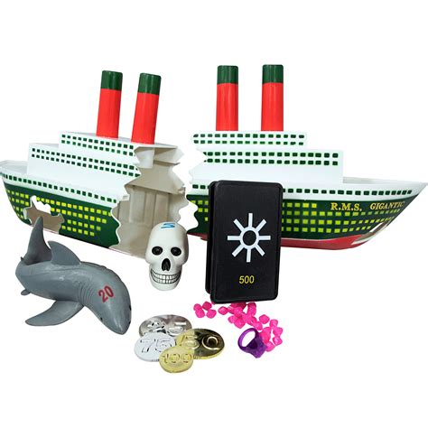 buy swimline titanic themed dive toy sinking ship hidden treasure combo pack catch and retrieval