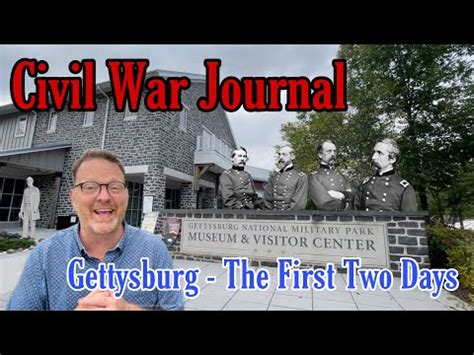 Civil War Journal The First Two Days Of Gettysburg S4 E3 YouTube