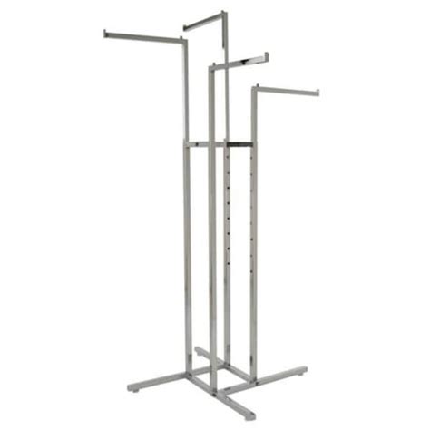 Only Hangers Chrome Metal Clothes Rack 32 In W X 72 In H 2223 The