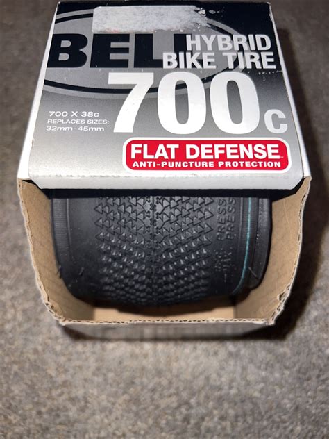 Bell Flat Defense Hybrid Gravel Bike Tire Black 700 X 38c Ebay