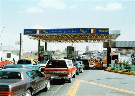 Us Mexico Border Nuevo Laredo Mexico 1997