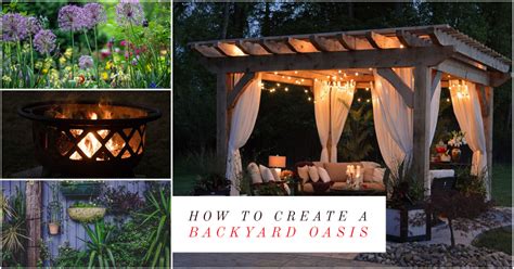 Create A Backyard Oasis On Any Budget