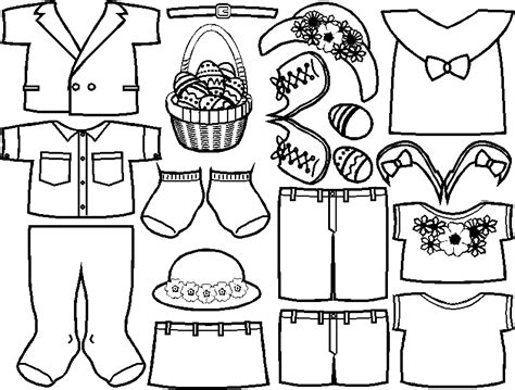 Ropa de bebe para colorear, pintar e imprimir