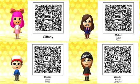 Tomodachi Life Qr Codes Video Game Characters Retyforge