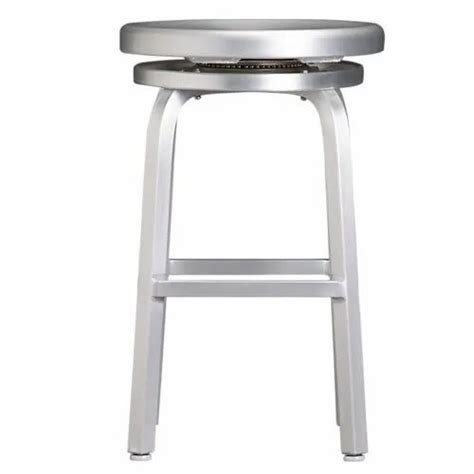 Roundseat Silver Stainless Steel Stool At Rs 2000 In Madurai Id